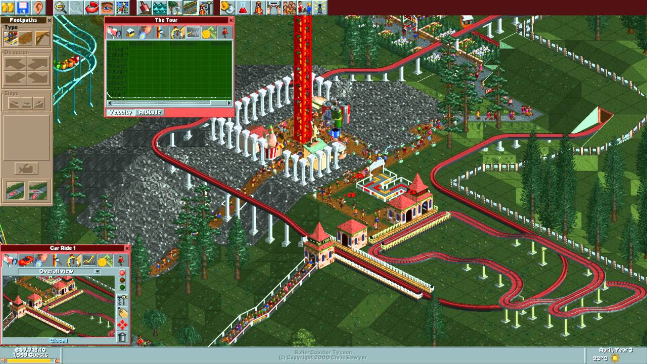 roller coaster tycoon 2 scenarios download